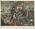Wellington and Blucher’s meeting at the Battle of Waterloo
